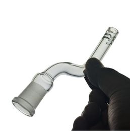 Glass Downstem Smoking Pipe 14mm Female Down Stem with 6 Cuts for Beaker Water Pipes Accessories