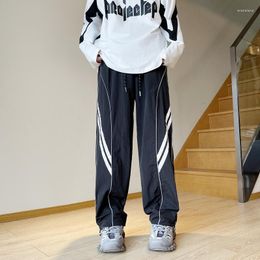 Men's Pants Men Casual Joggers Fashion Streetwear Oversized Sports Wide Leg Hip Hop Y2k Sweatpants High Waist Baggy Trousers