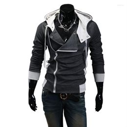 Men's Hoodies Nice Casual Man Hoodie Sweatshirt Slim Fit Male Zipper Cardigan Outerwear Black White Sportswear Men Hooded Jacket 6XL