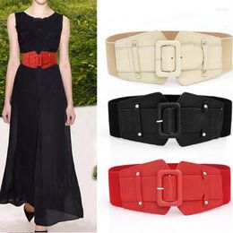 Belts Women Wide Belt For Dresses Ladies Elastic Female Waist Strap Fashion Dress Waistband