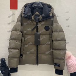 2023 Giacca da uomo Designer Piumino Candian Goose Nero Badge Giacca invernale Donna Giacca a vento Piumino Moda Casual Giacca termica