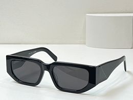 09z Black Sunglasses Dark Grey Lenses Women Men Sunnies Gafas de sol Designer Sunglasses Shades Occhiali da sole UV400 Protection Eyewear