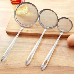 Tea Scoops Oil Frying Clamp Filter Stainless Steel Spoon Vegetables Snack Fried Food Strainer For Household Kitchen Ornaments