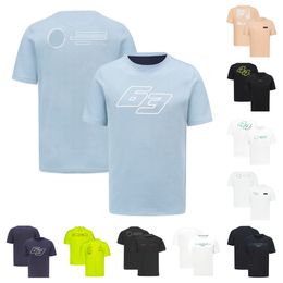 New f1 Formula One Racing Team Men's Short Sleeve F1 Fans Round Neck T-shirt Fans Work Clothes Customization