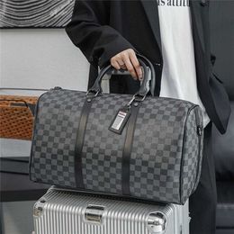 Men and women's large capacity short distance travel luggage checked handbags shoulder bags pets model 4239