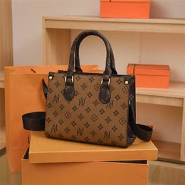 Lvjia Series Fashion Old Pattern Crossbody Bag Female Live Popular Tote Business Commuter One Shoulder Handbag Inventory 547