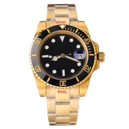 mens watches automatic mechanical ceramics watches 40mm full stainless steel Swim wristwatches sapphire luminous watch business casual montre de luxe waterproof