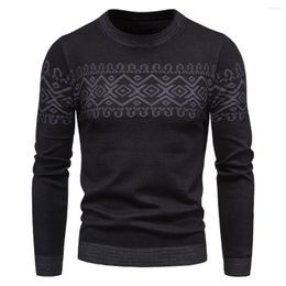 Men's Sweaters Men Winter Pullovers Slim Fit Casual Good Quality O-neck Clothes Size XXL