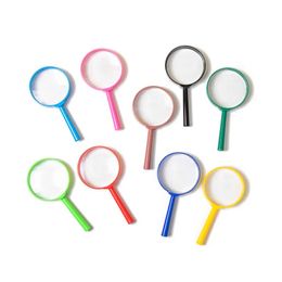 wholesale Mini Handheld Magnifier Magnifying Glass Loupe Lens Easy Reading Jewellery Watch Repair Tool 60*120MM