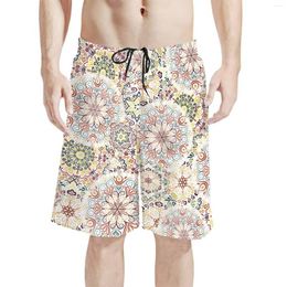 Men's Shorts Polynesia Halloween Fashion Breathable Skull Printing Travel Beach Running Fitness Training Summer 2023