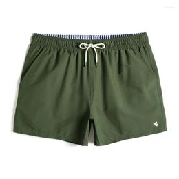 Men's Shorts Beachwear Men Plain Quick Drying Baggy Male Swimwear Jogger Fashion Beach Triangle Lining GMA2432