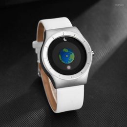 Wristwatches Fashion Simple Minimalist Watch Men Sports Watches Creative Turntable Quartz Relogio Masculino Mannen Horloge