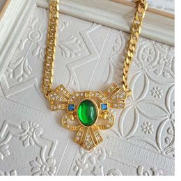 In 'Time flies' the ancient vintage palace style is slightly adorned with zirconia glass bow pendant necklace