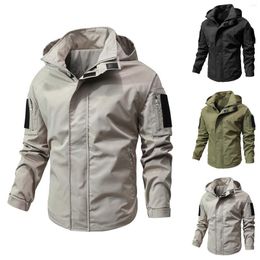 Men's Jackets Double Breasted Coat Young Way Jacket Fall And Winter Outdoor Four Seasons Mountaineering Inc Coats For Men