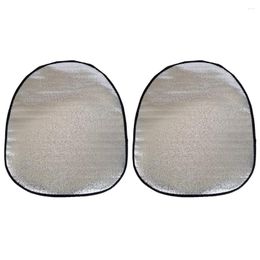 Steering Wheel Covers 2pcs Car Sun Cover Protector Shield UV Proof Shade Auto Accessories