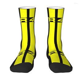 Men's Socks Rossi Dress For Men Women Warm Fashion Motorcycle Racing Crew