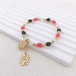 Bangle Stylish And Elegant Women's Colorful Crystal Pendant Bracelet Suitable For Daily Wear Sweet Holiday Gift Jewelry 2023