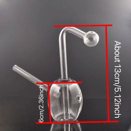 Wholesale Removable Newest Hookahs Thick heady Protable mini Clear cheap water dab rig bong pipe with glass oil burner downstem bowl for smoking