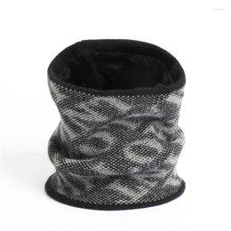 Scarves Women Winter Muffler Knitted Cap Pullover Lady Balaclava Hat Warm Ring Scarf Woollen Yarn Beanie Outdoor Snood Collar 2023