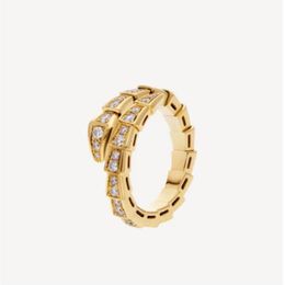 Multiple styles 18K gold snake ring open serpentine viper ring unisex womens mens ring Not tarnishing Not fade Not allergic silver303Y