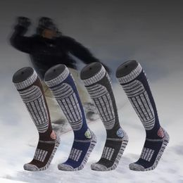 Sports Socks Merino Wool Ski Socks Winter Sports Snowboard Cycling Hiking Skiing Stockings Men Women Knee High Thermal Sock 230928