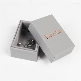 Jewellery Pouches Wholesale Custom Rectangle Bracelet Necklace Gift Box Cardboard Packaging With Lid