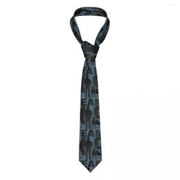 Bow Ties K9 Team Unit Malinois Necktie 8 Cm Wide Belgian Dog Neck For Mens Daily Wear Cravat Wedding Accessories Cosplay Props