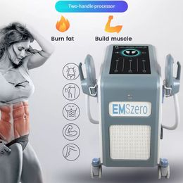 Other Beauty Equipment Hiemt 4 Probe Ems Muscle Stimulator Electromagnetic Emslim Fat Burnin