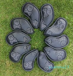 Headcover Golf Woods Headcover Covers For Driver Fairway Iron Putter Clubs Set Heads Leather Waterproo Unisex