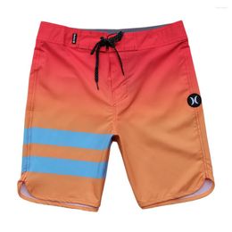 Men's Shorts 2023 Summer Fashion Men Board Swim Trunks Waterproof Quick Dry Casual Swimwear Brand Bermuda Beach