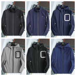 Designer mens Technical Jacket spring autumn windrunner tee fashion hooded sports windbreaker casual zipper Outdoor jackets clothing size M-2XL