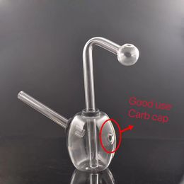 Wholesale removable Hookahs Thick heady Protable mini Clear cheap water dab rig bong pipe with glass oil burner downstem bowl for smoking