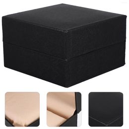 Watch Boxes Storage Box Travel Case Plastic Containers Display Jewellery Inner Apricot Flannelette Single Slot