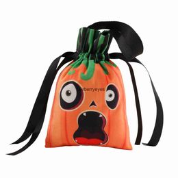 Totes New Halloween Children's Candy Bag Halloween Props Pumpkin Face Handbag Gift Bag04blieberryeyes