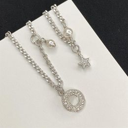 Fashion Necklace Luxury Temperament Necklaces Women's Elegant Jewelry Gold and Silver High Quality289c