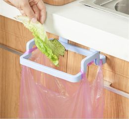 Kitchen Storage Hangable Garbage Bag Holder Gadget Rack Accessories Home Tools Household Gadgets