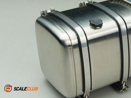 Scaleclub Model 1/14 Drag Head Mud Head Trailer Metal Fuel Tank With Pedal For Tamiya Lesu Rc Truck Trailer Tipper