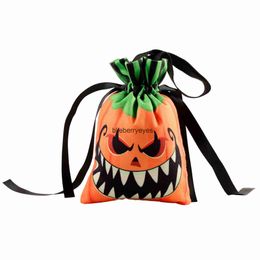 Totes New Halloween Children's Candy Bag Halloween Props Pumpkin Face Handbag Gift Bag03blieberryeyes