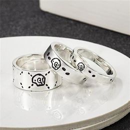 925 Silver Designer Love Heart Ring Men Women Snake Ring high-end quality couple wedding ring with box male and female designer Bu313E