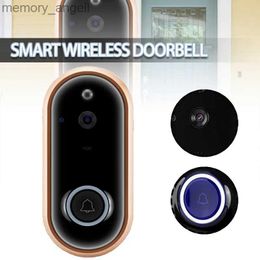 Doorbells Household Anti-theft Voice Intercom Smart Doorbell US Plug Ding Dong Machine Phone Bell With Noise Cancellation Function YQ2301003