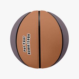 custom Basketball diy Basketball Adolescents men women youth children outdoor sports Basketball game team training equipment Factory direct sales ST3-34