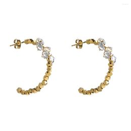 Hoop Earrings 2pcs Charm Simple Jewellery Hoops Sister Western Full