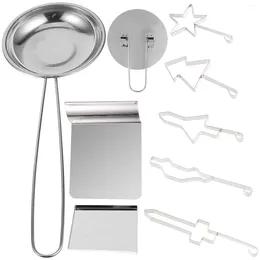 Baking Moulds Cookie Cutters For Home DIY Moulds Stainless Steel Making Candy Tools Crackers