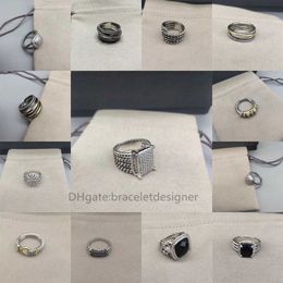 Band Rings 925 Love Sterling Silver Wedding Ring Designer Luxury Rings for Women Size 9876 Anniversary Heronsbill Diamond Fashion Jewellery Woman Box Desi 0cj4
