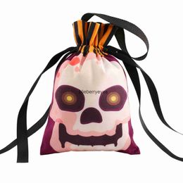 Totes New Halloween Children's Candy Bag Halloween Props Pumpkin Face Handbag Gift Bag06blieberryeyes