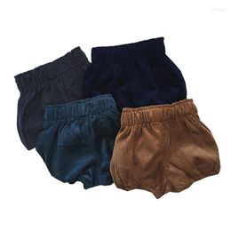 Shorts Girls' Pants Spring Autumn 2023 Pumpkin Bread Baby Children's Thick Born Clothes