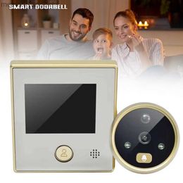 Doorbells Smart Peephole Video Doorbell Home Electronics Door Viewer for Office Hotel Safety Door Viewers Doorbells H-best YQ2301003