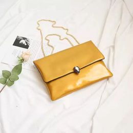 High-end ladies large capacity hand bag envelope bag new fashion personality simple single shoulder chain bag large 33*24 small 28*21 order note size