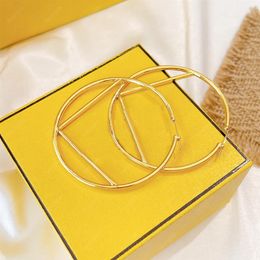 Big Hoop Earrings Designers Gold Earring Dimond Fashion Letters Studs Earrings For Women Lovers Luxury Jewellery Hoops Earring F Box233c