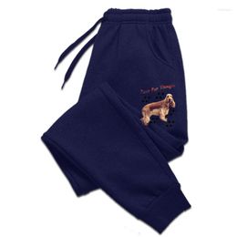 Men's Pants Golden Cocker Spaniel Man Classic Coldness Coldnessd Choice Of Plushs And Colours Men